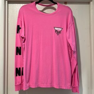 Ladies, long sleeve tea from Victoria’s Secret pink collection